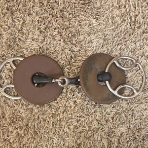 Bevel French Link Rubber Horse Bit